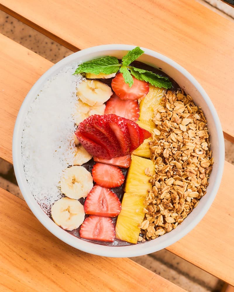 Açaí Bowl — Baya Baya Café, Puerto Viejo