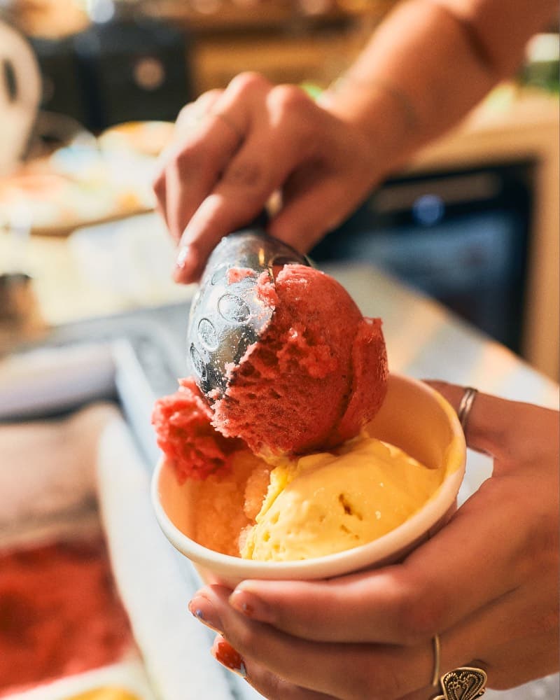 Gelato Artesanal — Baya Baya Café, Puerto Viejo